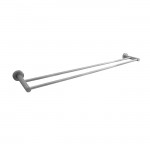 Elle Collection Stainless Steel Double Towel Rail 750 Elle Collection Stainless Steel Double Towel Rail 750